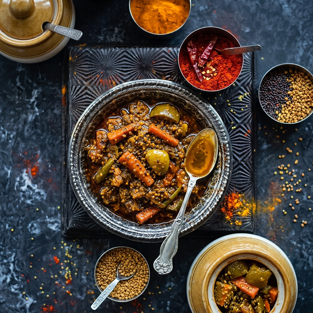 Punjabi Mixed Vegetable Pickle