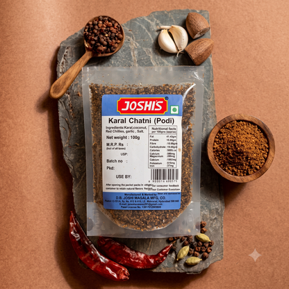 Karal/Niger Seeds Chutney Powder