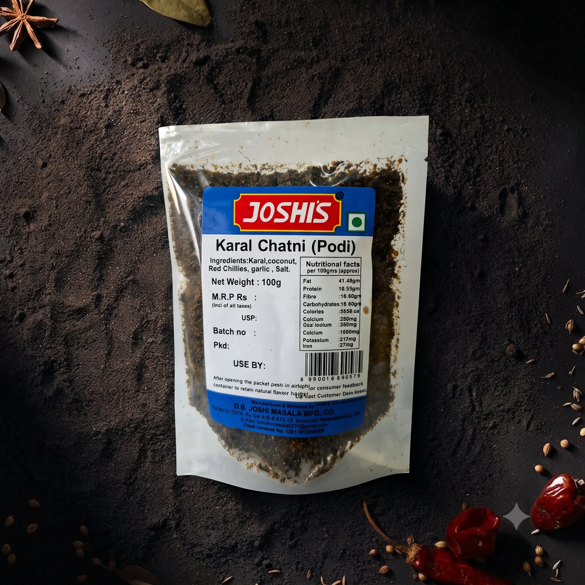 Karal/Niger Seeds Chutney Powder