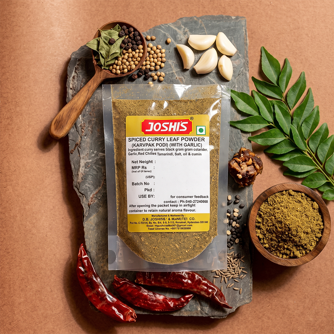 Karvepak Garlic Podi