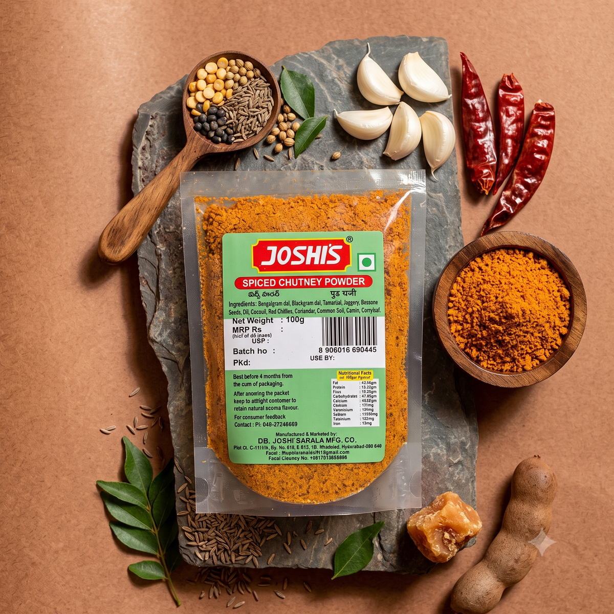 Spiced Chutney Podi